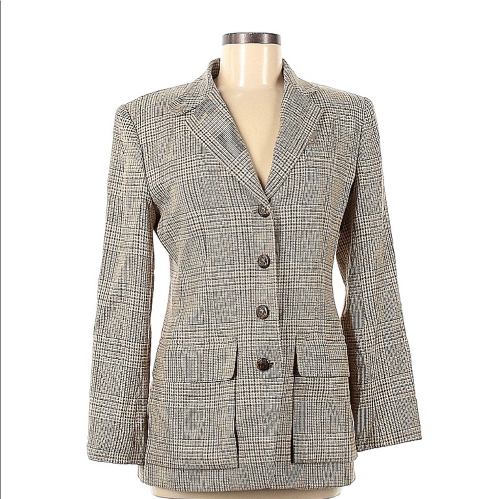 Ralph Lauren- tweed pattern riding suit jacket coat Blazer size 6